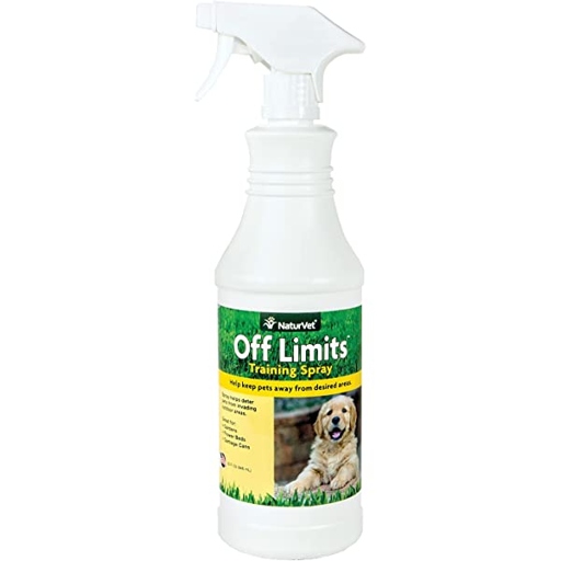 4 – Repellent Sprays:

There are a number of repellent sprays available that can help keep your dog away from mulch.