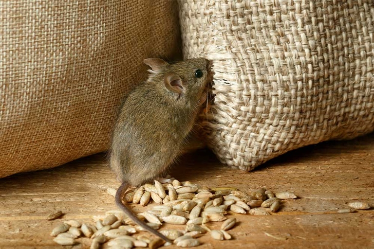 Mice should eat a diet that consists mostly of grains, seeds, and nuts.