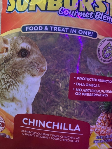 No, chinchillas should not eat hamster food.