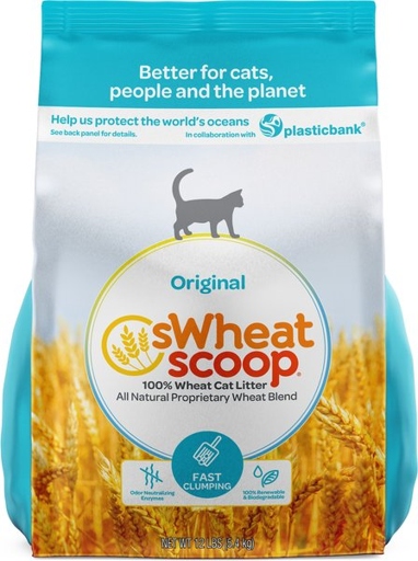 You can use wheat for cat litter, but it's not as effective as other materials.
